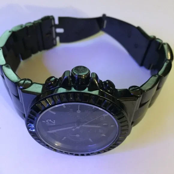 Michael Kors Men's Dylan Black Watch - Picture 2 of 5